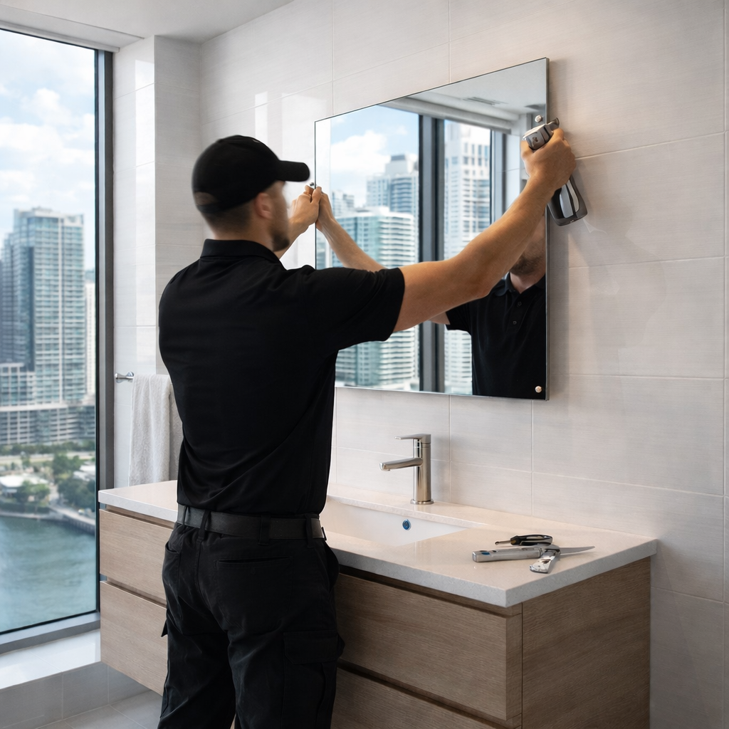 Mirror Mounting (Secure Installation & Precision Placement)