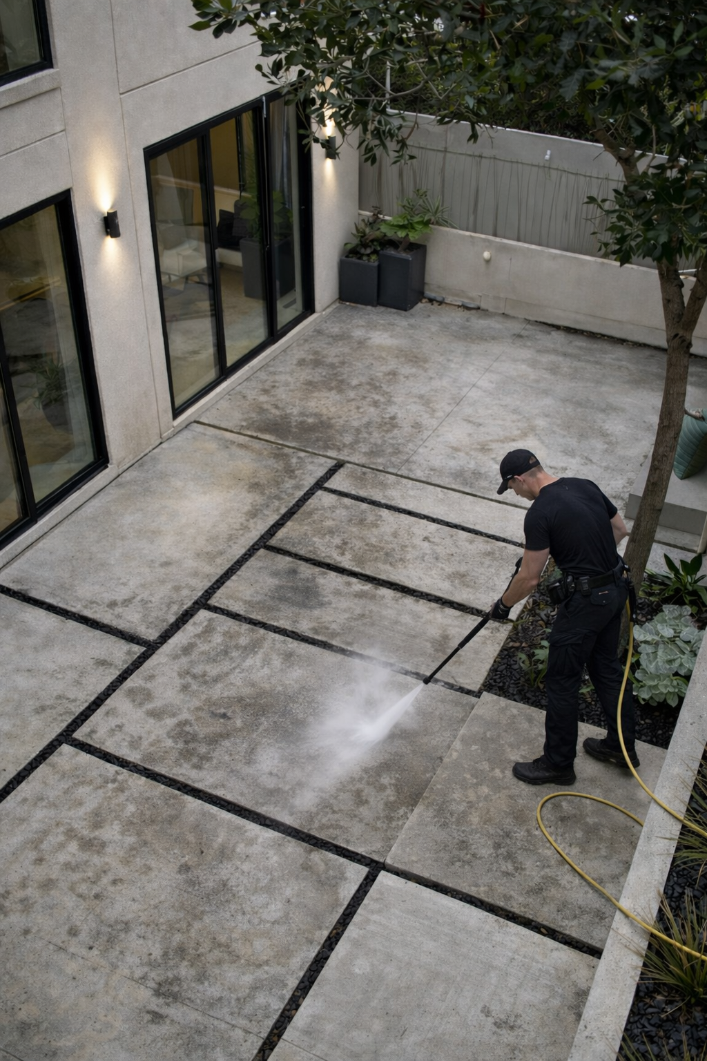 Patio Pressure Cleaning