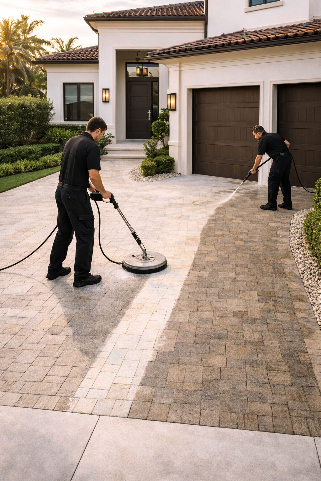 Driveway Pressure Cleaning