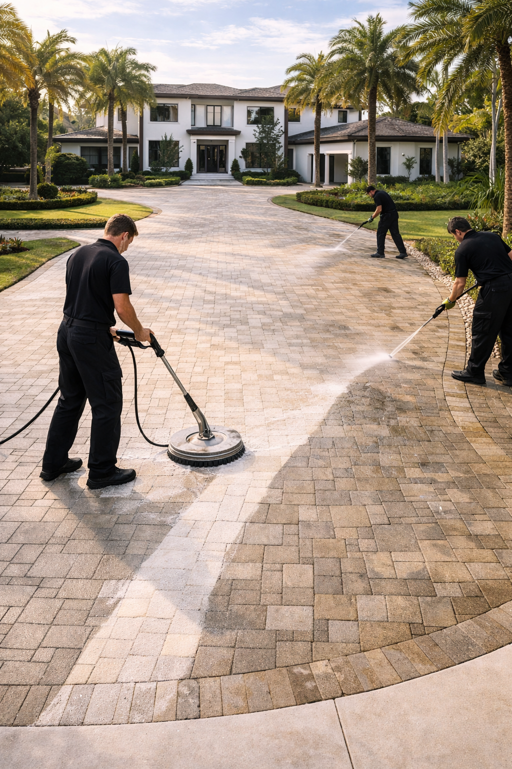 Driveway Pressure Cleaning