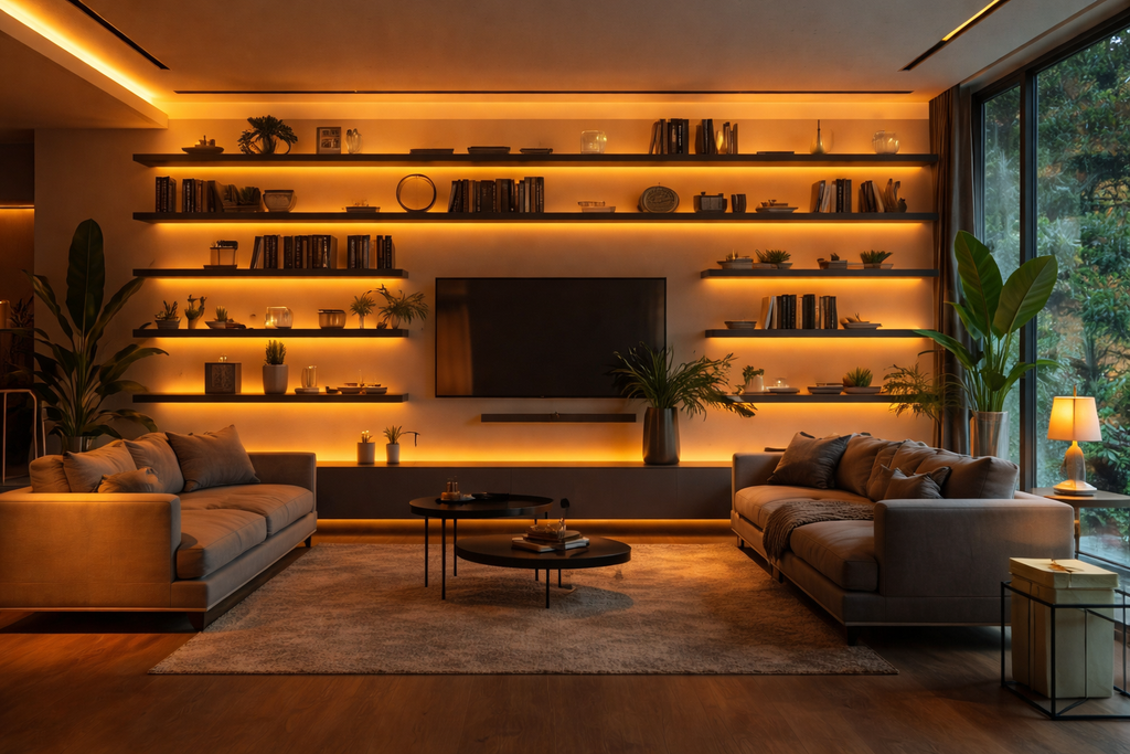 Accent Lighting Installation
