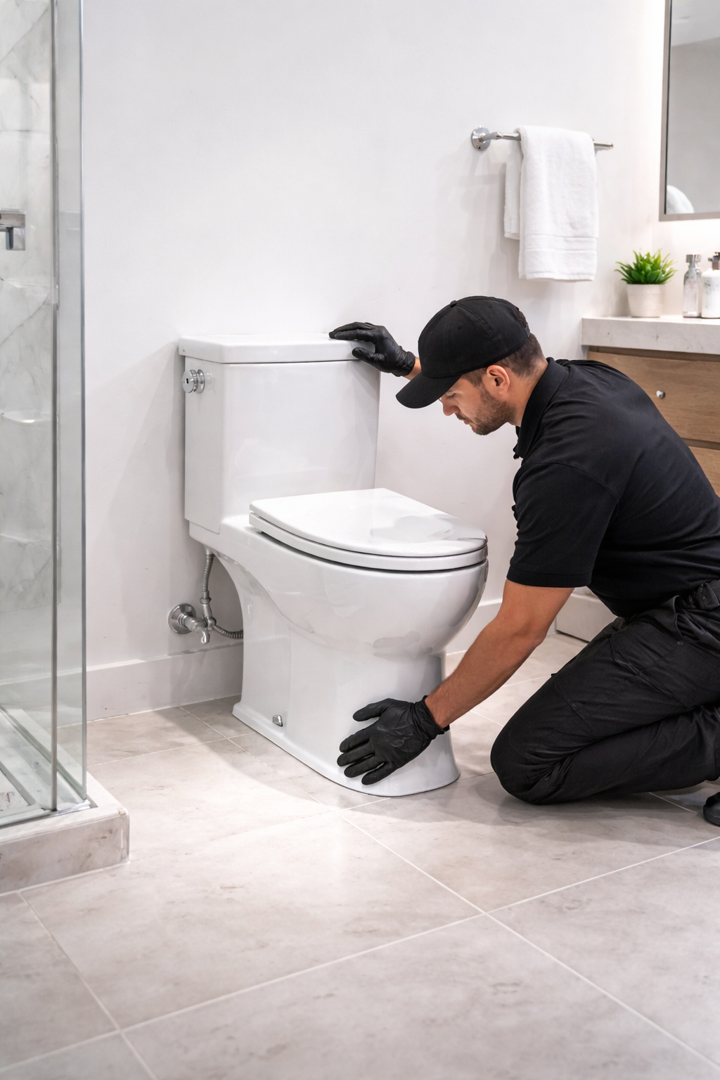 Toilet Replacement (Removal & Installation)