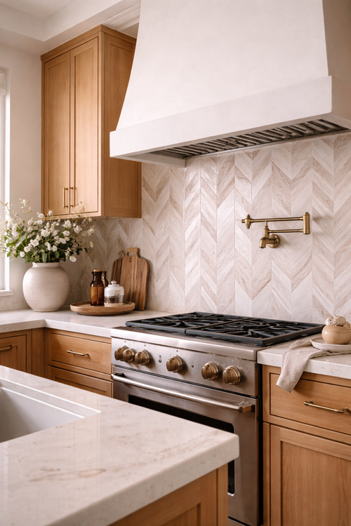 Decorative Tile Installation