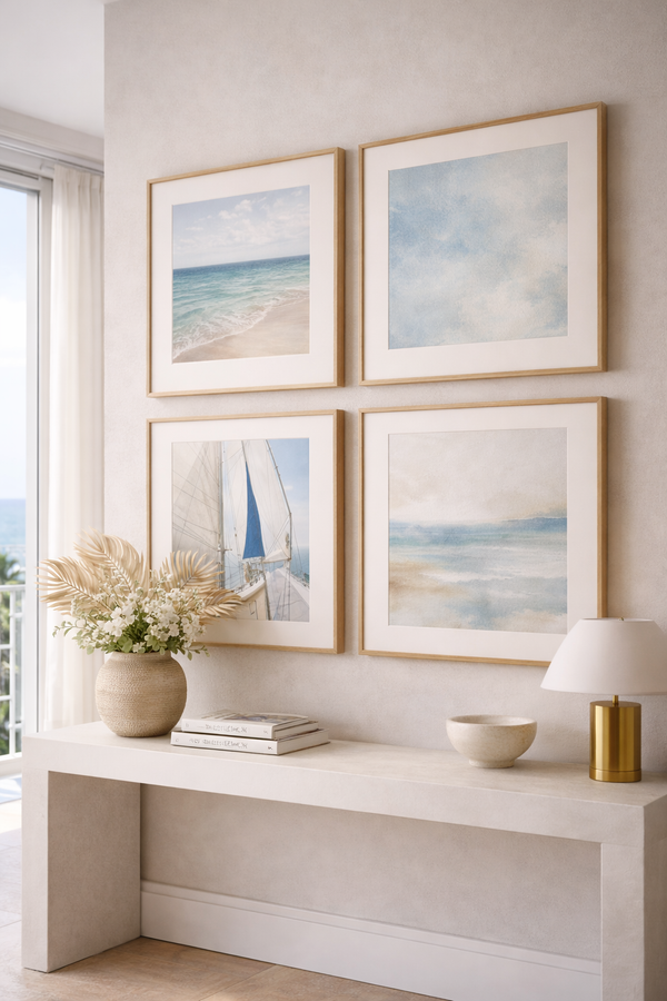 Gallery Wall Layout & Install (Design Layout & Precision Installation)