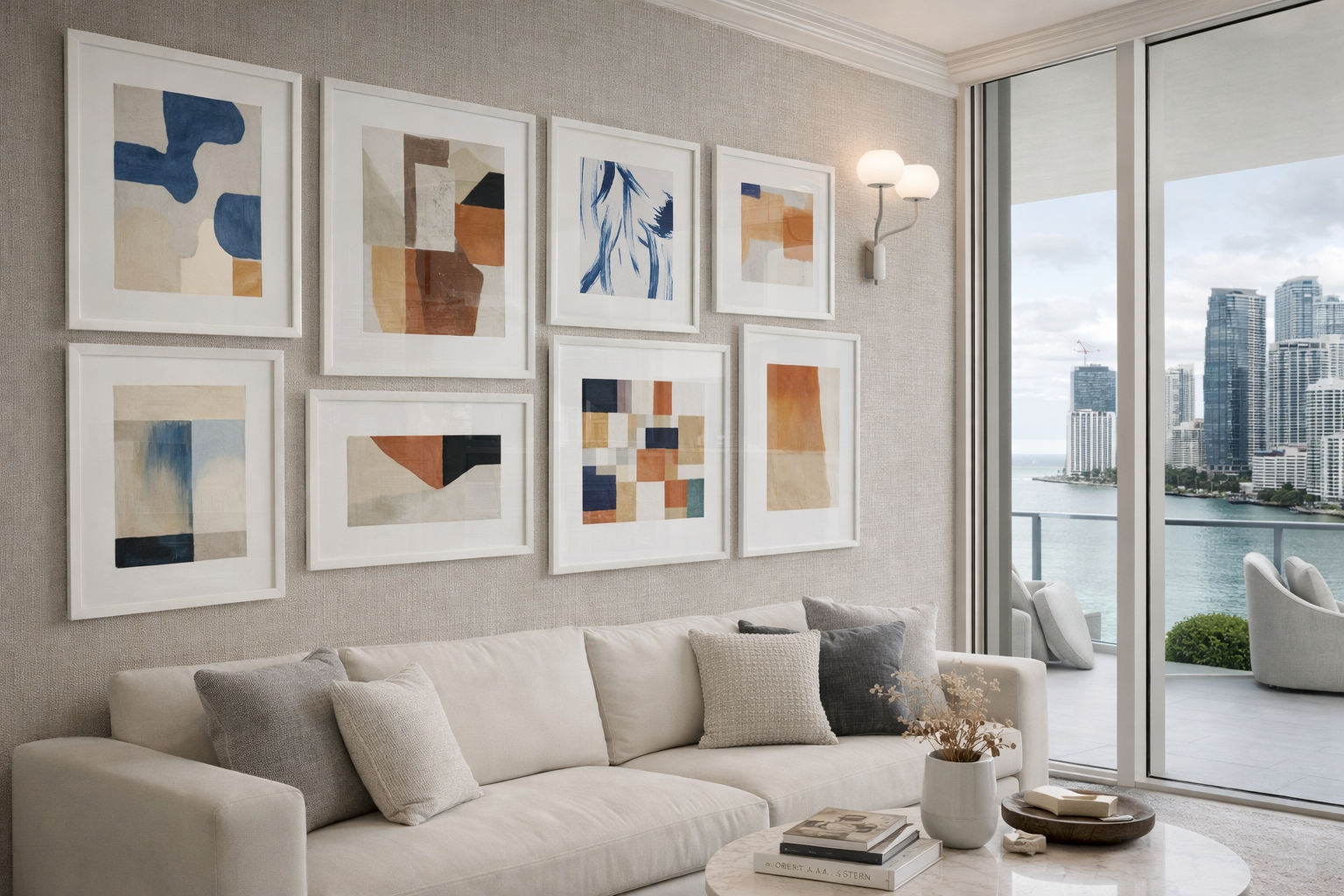 Gallery Wall Layout & Install (Design Layout & Precision Installation)