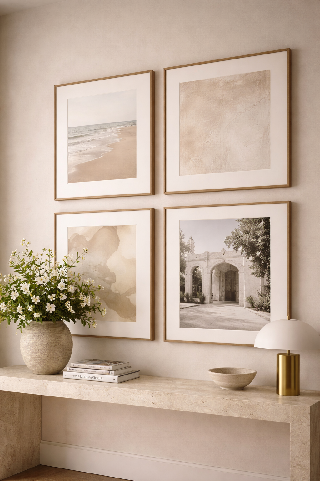 Gallery Wall Layout & Install (Design Layout & Precision Installation)